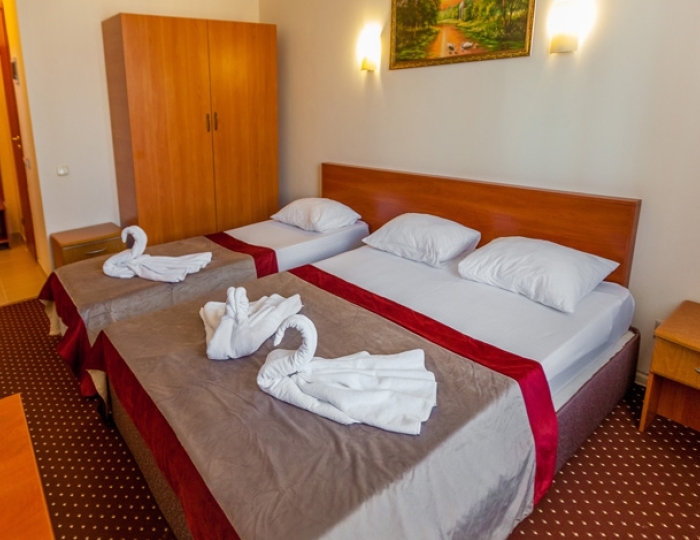 Стандартный 3 местный мансарда без балкона - Отель «ЛермонтовЪ» Лермонтово